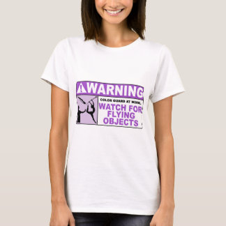 WAARSCHUWING Let op vliegende objecten! T-shirt