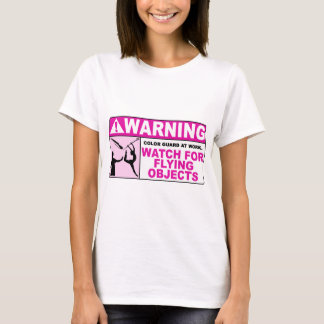 WAARSCHUWING Let op vliegende objecten! T-shirt
