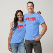 Waarschuwing Low Flying Mother In Law jongen grapp T-shirt (Unisex)