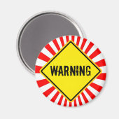waarschuwing magneet (Voorkant / Achterkant)