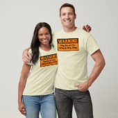 Waarschuwing: mei barst op elk moment in het lied  t-shirt (Unisex)