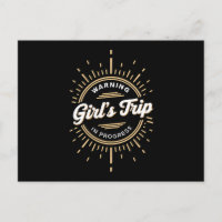 Waarschuwing Meisjes Reis in Vooruitgang Zomer Vak