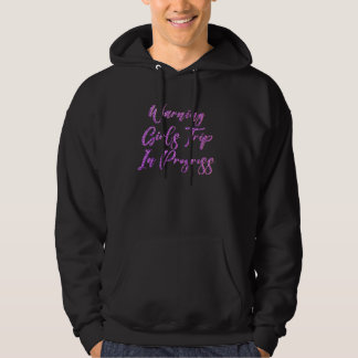 Waarschuwing Meisjesreis In Uitvoering Vrouwen Afs Hoodie