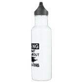 Waarschuwing Mijn begin met praten over Ghost Hunt Waterfles (Rechts)