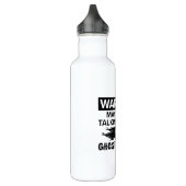 Waarschuwing Mijn begin met praten over Ghost Hunt Waterfles (Links)