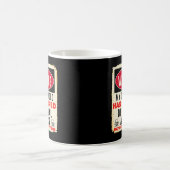 Waarschuwing Mijn kindertijd is verlopen Officiële Koffiemok (Center)