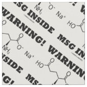 Waarschuwing! MNG binnen chemisch molecuul Stof (Close Up)