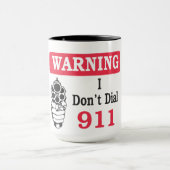 Waarschuwing mok (Midden)