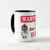 Waarschuwing mok (Voorkant links)