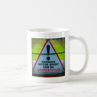Waarschuwing - Motorsport Koffiemok
