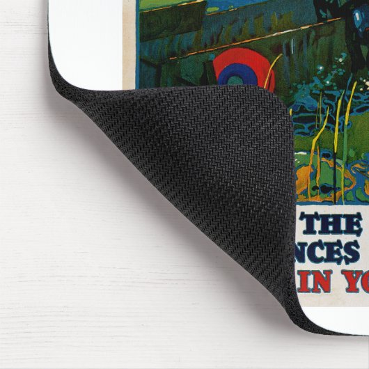 Waarschuwing! Muismat (Hoek)