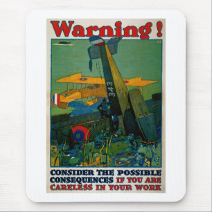 Waarschuwing! Muismat