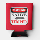WAARSCHUWING NATIVE TEMPER-KOELBOX BLIKJESKOELER (Voorkant)