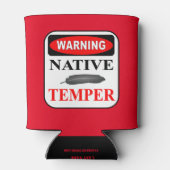 WAARSCHUWING NATIVE TEMPER-KOELBOX BLIKJESKOELER (Achterkant)