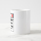 Waarschuwing Nephroloog hard op het werk stoort ni Grote Koffiekop (Voorkant)