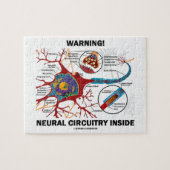 Waarschuwing! Neurale Circuitry Inside (Neuron Syn Legpuzzel (Horizontaal)
