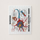 Waarschuwing! Neurale Circuitry Inside (Neuron Syn Legpuzzel (Verticaal)