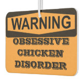 WAARSCHUWING Obsessieve kippenstoornis Luchtverfrisser (Links)