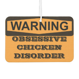 WAARSCHUWING Obsessieve kippenstoornis Luchtverfrisser