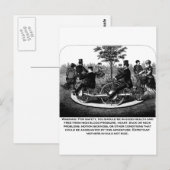 Waarschuwing Onderzetter Briefkaart (Voorkant / Achterkant)