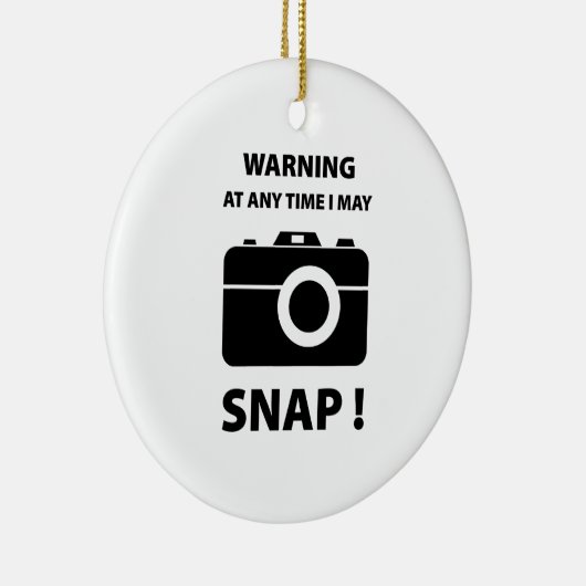 Waarschuwing op elk moment dat ik kan klikken keramisch ornament (Rechts)