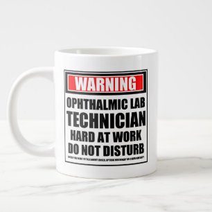 Waarschuwing Ophthalmic Lab-technicus hard op het  Grote Koffiekop