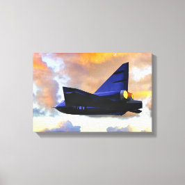 WAARSCHUWING OVER DE FABRIKANT F2Y Zee Dart Canvas Afdruk