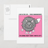Waarschuwing: Over naar de magnetisch uitgeruste b Briefkaart (Voorkant / Achterkant)