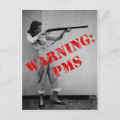 Waarschuwing: PMS Briefkaart (Voorkant)