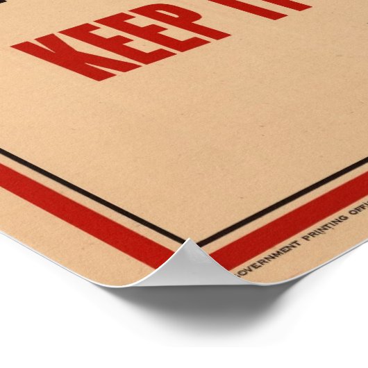 Waarschuwing! Poster (Hoek)