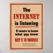 Waarschuwing! Poster (Voorkant)