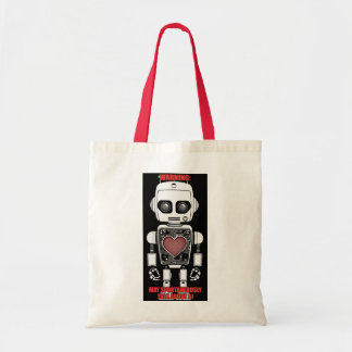 Waarschuwing: Praat Mogelijk Over AI Budgettas Tote Bag