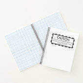 Waarschuwing: psychische schade notitieboek (Binnen)