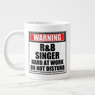Waarschuwing R&B Singer hard op het werk stoort ni Grote Koffiekop