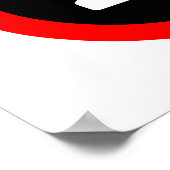 Waarschuwing: raak mijn baby niet aan poster (Hoek)