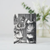 Waarschuwing  Riding Hood Mothers Briefkaart (Staand voorkant)