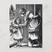 Waarschuwing  Riding Hood Mothers Briefkaart (Voorkant)