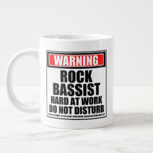 Waarschuwing Rock bedient hard op het werk niet st Grote Koffiekop