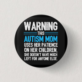 Waarschuwing Ronde Button 3,2 Cm