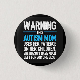 Waarschuwing Ronde Button 3,2 Cm