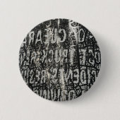 Waarschuwing Ronde Button 5,7 Cm (Voorkant)