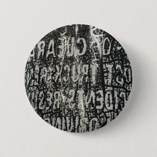 Waarschuwing Ronde Button 5,7 Cm (Voorkant)