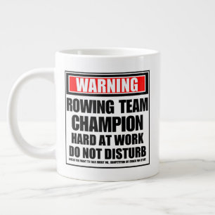 Waarschuwing routingteam Champion hard op het werk Grote Koffiekop