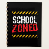Waarschuwing School Zoned Traffic School Crossing Planner (Voorkant)