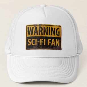 WAARSCHUWING SCI-FI FAN - waarschuwingssignaal voo Trucker Pet
