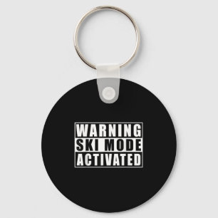 Waarschuwing Ski Modus Geactiveerd _1  Sleutelhanger