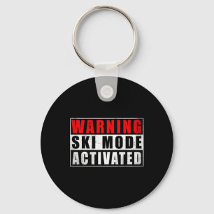 Waarschuwing Ski Modus Geactiveerd 1 Sleutelhanger