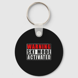 Waarschuwing Ski Modus Geactiveerd _2  Sleutelhanger