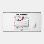 Waarschuwing! Slechte Neurotransmitters Bureaumat (Keyboard & Muis)