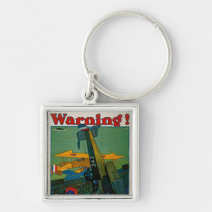 Waarschuwing! Sleutelhanger